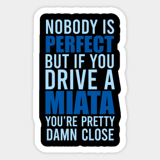 Miata Owners Sticker